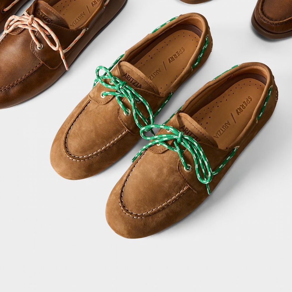 Aritzia x Sperry Slim Boat Shoe